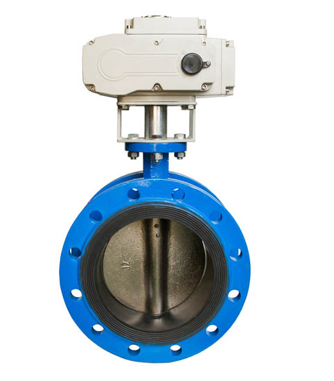 电动法兰软密封蝶阀