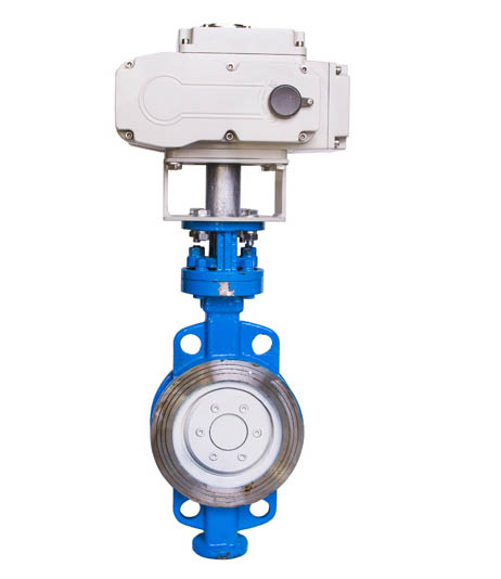 电动硬密封对夹蝶阀